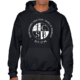Pullover Hoodie BLACK / ICSB Logo Round
